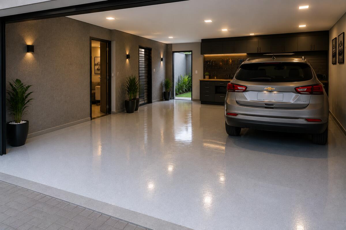 Pintura de Piso Epóxi para Garagem Residencial — imagem adicional